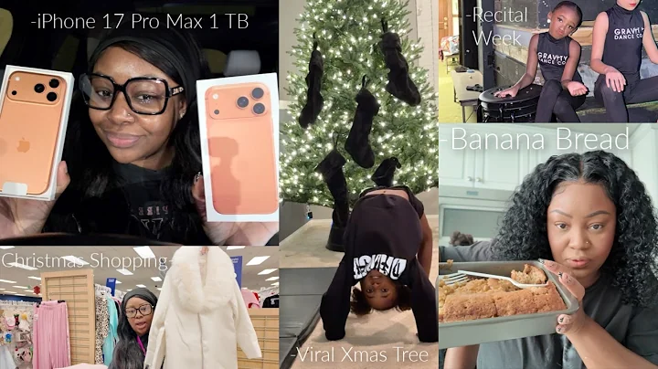 VLOGMAS 6–9 🎄 Cozy Christmas Shopping, Holiday Errands & Festive Moments