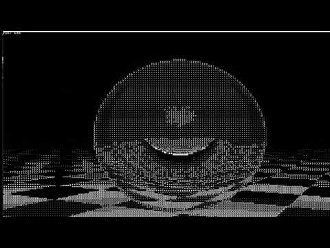 Realtime raytracing in text mode