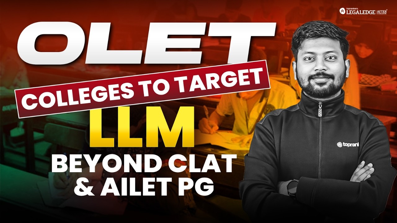 LLM Colleges Beyond CLAT PG & AILET PG 🔥 Best Law Universities Via CUET PG 2027| Complete Guide