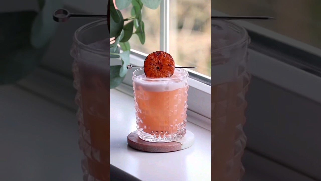 How to make a Tangerine Aperol Sour! 