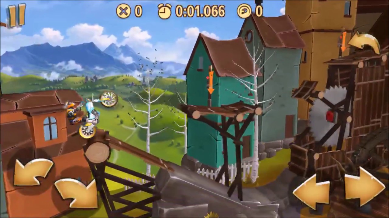 Trials Frontier - Fault Village (BW only) (Ninja Level 1+)