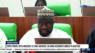 Full PFIPC PROBE: REPS UNCOVER 12 FAKE AGENCIES, 58 BANK ACCOUNTS LINKED TO ADEYEMI Update