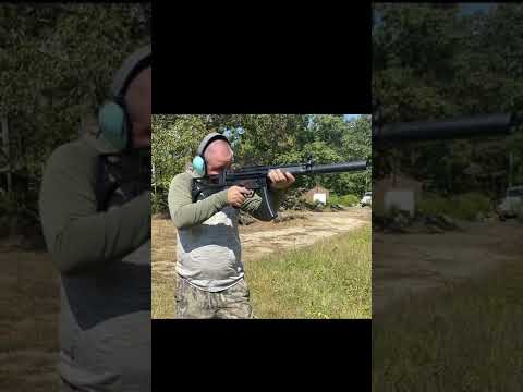 HK MP5 with G36 Stock and Suppressor = God Tier Boom Stick #short #subscribe #review #freefire