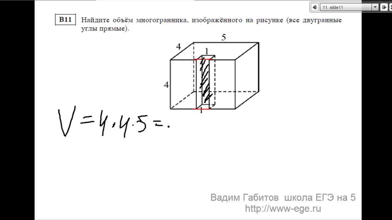 Диагностика 11 класс математика. Как решать задачи на Двугранный угол.