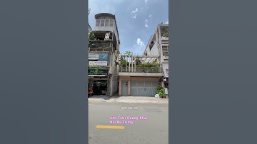 Bán nhà quận 1, góc 2 mặt tiền Trần Khắc Chân gần Trần Quang Khải. #fyb