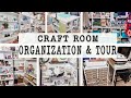 25 craft room organization ideas craft room tour craft storage  organization ideas