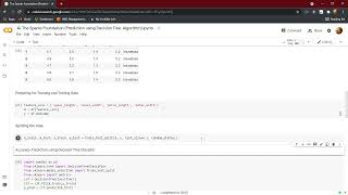 The Sparks Foundation Prediction using Decision Tree Algorithm