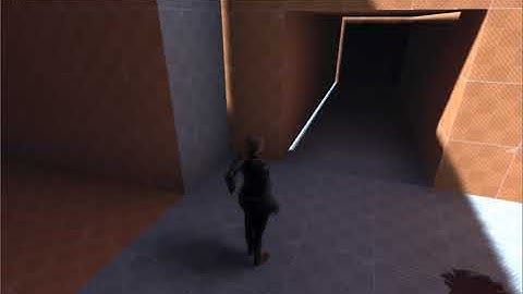 Unity capsule shadows test