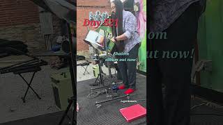Day 821 Shalom from the new album #marcusrattlermusic #techn9ne #music #jazz #steelpan #pedals