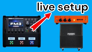 Fractal FM3 + Orange Pedal Baby 100 - setup & live experience