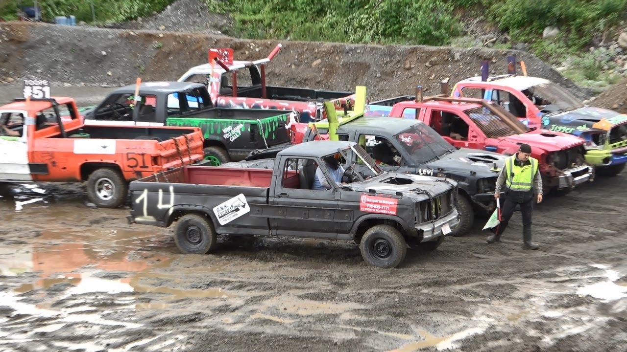 2022 Demolition Derby   Smash Up For MS   Truck Heat  2