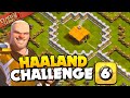 Easily 3 star cardhappy  haaland challenge 6 clash of clans