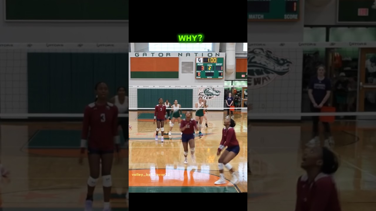why?. ☠️. { subscribe }🗿 #volleyball #viralvideo #algorithm #algorithms