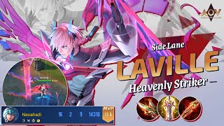 16 Kills Laville Heavenly Striker Insane Gameplay Arena Of Valor | AOV | RoV | Liên Quân Mobile screenshot 4