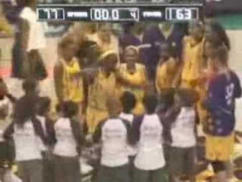 Candace Parker's First WNBA Dunk + Post Game Interview 6.22.08 2nd in the WNBA