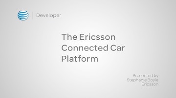 The Ericsson Connected Car Platform