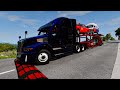 Trucks vs Upside Down Speed Bumps | BeamNG.DRIVE