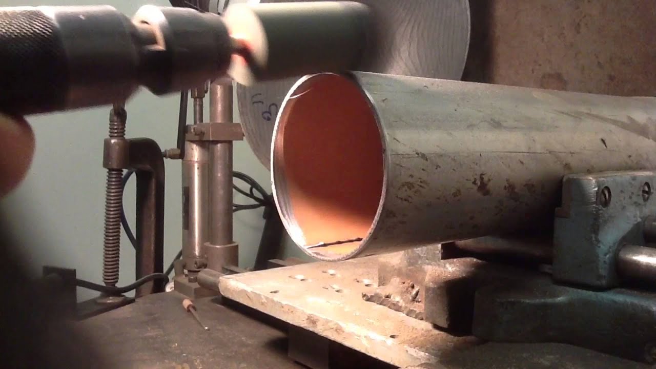 Western Abrasives deburring stainless steel tubing and sink edges www