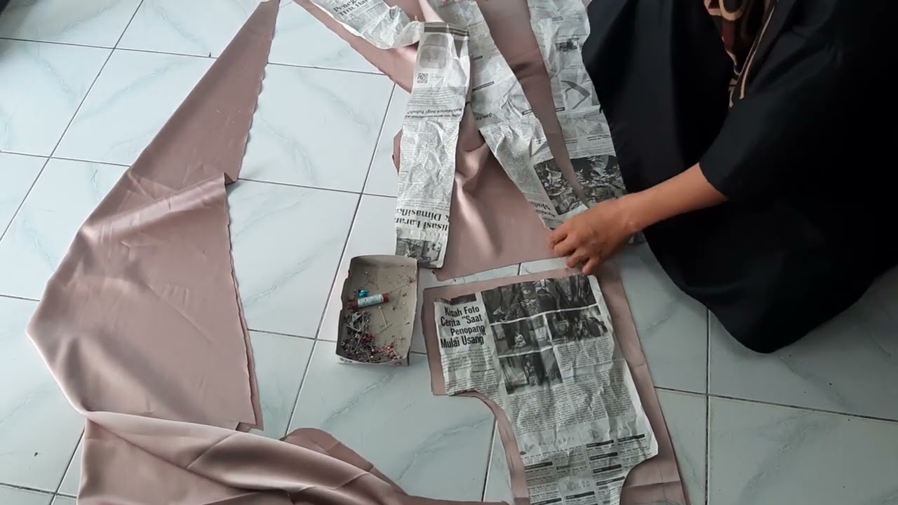 POLA  A LEBAR TAPI SEPERTI KLOK,,@PUTTRABUSANA