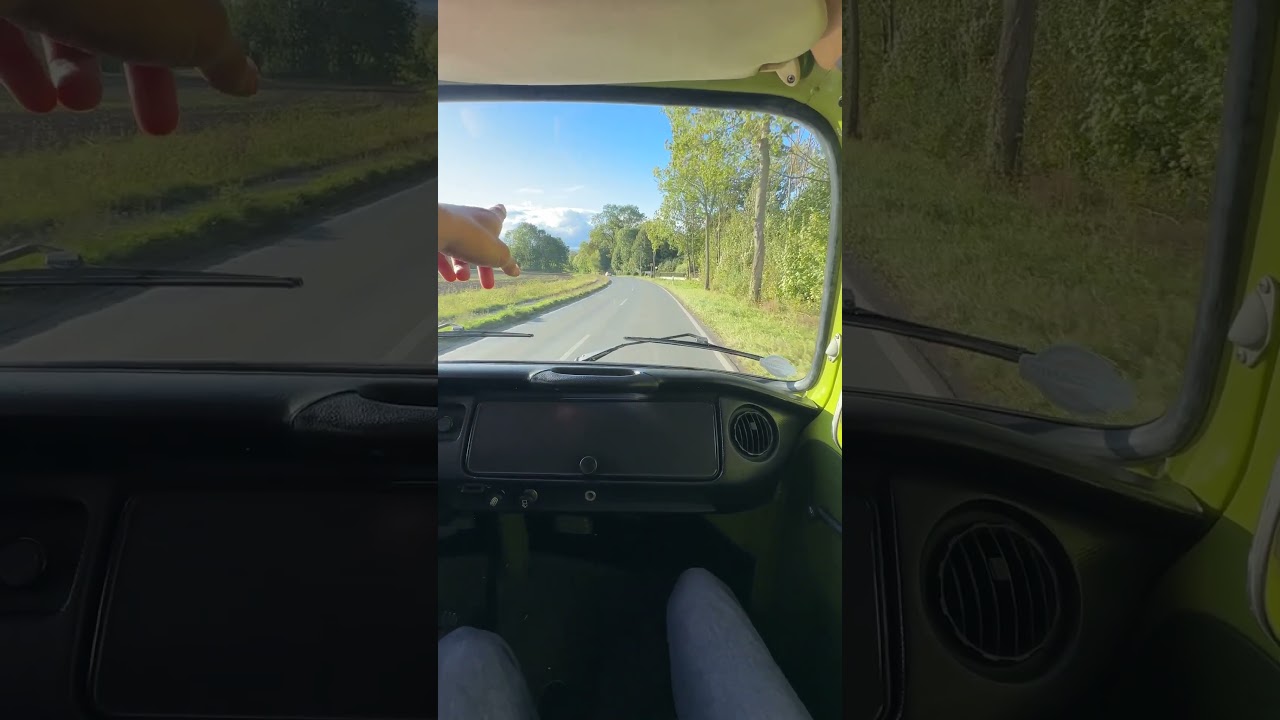 A very green way to go camping.