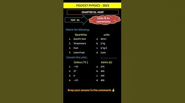 match the following #heat #polycet #shorts #2025