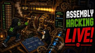 ASSEMBLY HACKING LIVE! x86 Assembly, Reverse Engineering & PicoCTF
