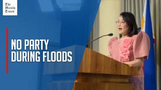 Palace: First couple did not hold birthday party amid floods
Palace: First couple did not hold birthday party amid floods
Hindi Ito kasagsagan ng baha. Palace Press Officer Claire Castro said the first couple did not celebrate the birthday of First Lady Liza Marcos in the midst of the severe flooding brought by the Southwest Monsoon, or “Habagat”.
Castro said Tuesday in a press briefing that “obstructionists” were spreading the story that the first couple had organized the party while many regions of the country were flooded.
It can be remembered that Atty. Harry Roque went on social media to criticize the first couple for holding a birthday party, claiming it was held while some areas in the country were flooded.
VIDEO BY ALLEN LIMOS
Check out our Streaming Channel: https://streaming.manilatimes.net/
Subscribe to The Manila Times Channel - https://tmt.ph/YTSubscribe
Visit our website at https://www.manilatimes.net
Follow us:
Facebook - https://tmt.ph/facebook
Instagram - https://tmt.ph/instagram
Twitter - https://tmt.ph/twitter
DailyMotion - https://tmt.ph/dailymotion
Subscribe to our Digital Edition - https://tmt.ph/digital
Check out our Podcasts:
Spotify - https://tmt.ph/spotify
Apple Podcasts - https://tmt.ph/applepodcasts
Amazon Music - https://tmt.ph/amazonmusic
Deezer: https://tmt.ph/deezer
Tune In: https://tmt.ph/tunein
#TheManilaTimes
#TMTNews
#Marcos
#Philippines Palace: First couple did not hold birthday party amid floods