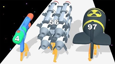 Upgrading Gun Head Run to Max level Gameplay