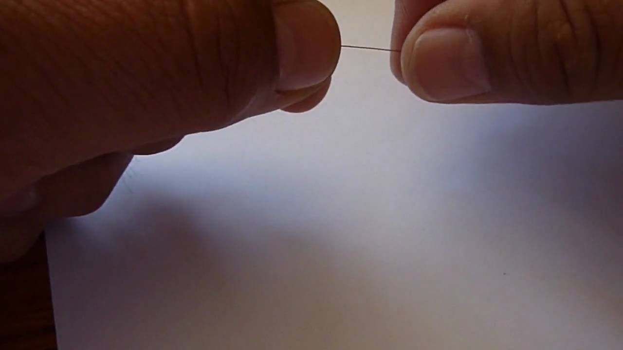 Tying A Basic Hook Knot