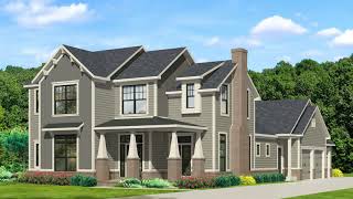 Exterior of homes designed by Sigma Builders