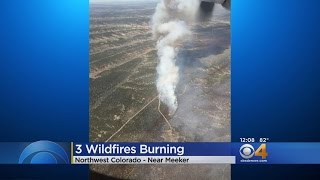Crews Work To Get Upper Hand On Wildfires