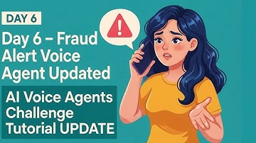 Day 6 – Fraud Alert Voice Agent | AI Voice Agents Challenge With DB Tutorial  #aiagents #murfai