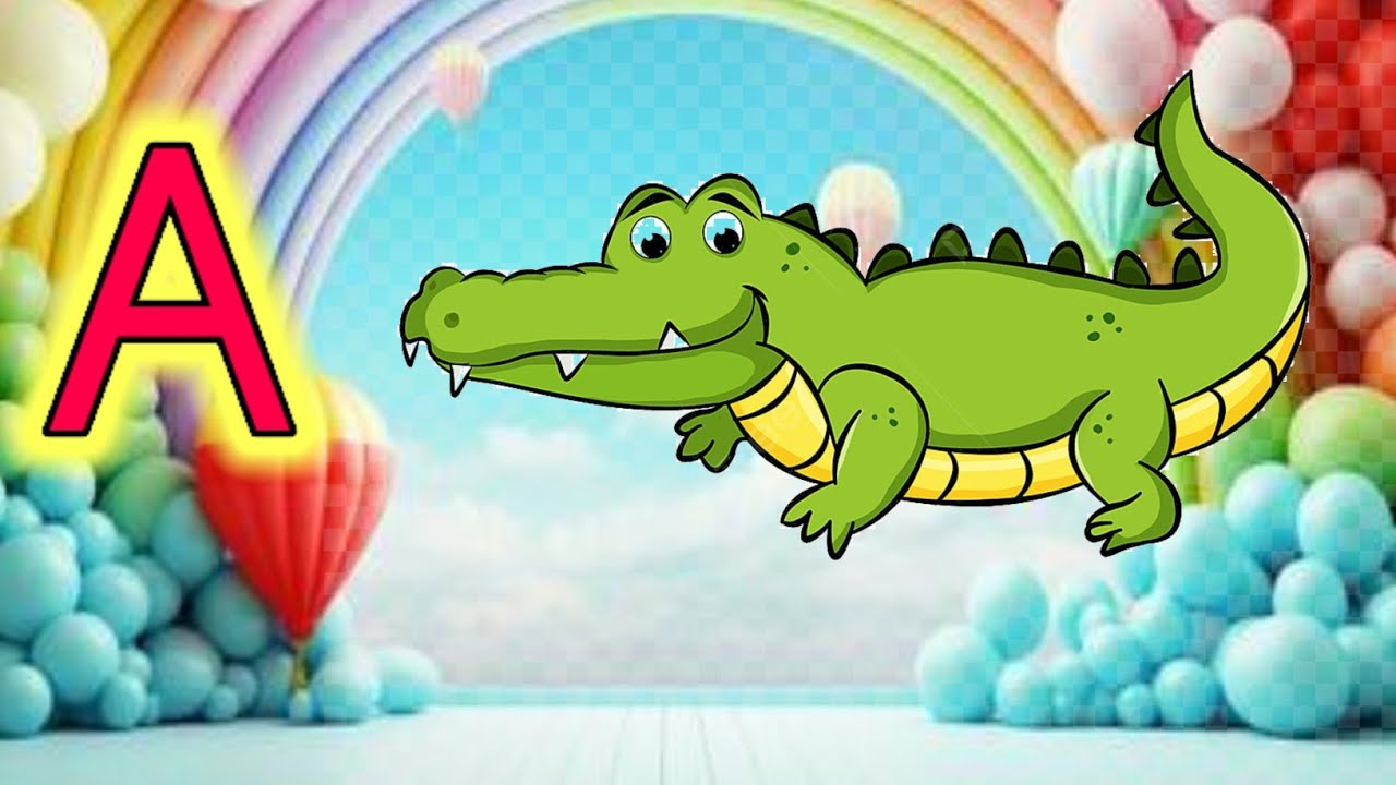 A for Alligator | B for Bear | ABCD for Kids | ABCD Song | Learn A to Z ...