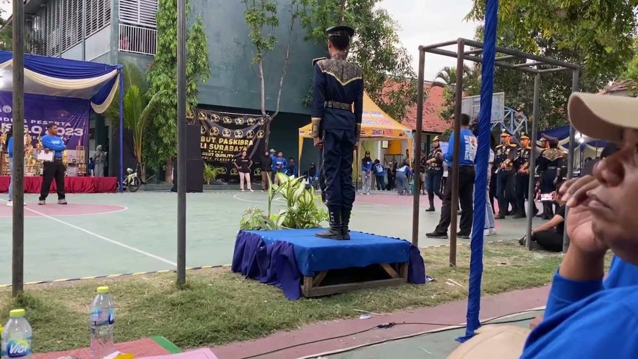 PASKIBRA SMK IPIEMS SURABAYA DI LKBB SURPRAIS 2023 JUARA UTAMA 2