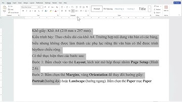 Định dạng tự động đánh chỉ số đầu mục (Bullets and numbering) trong Word 2021