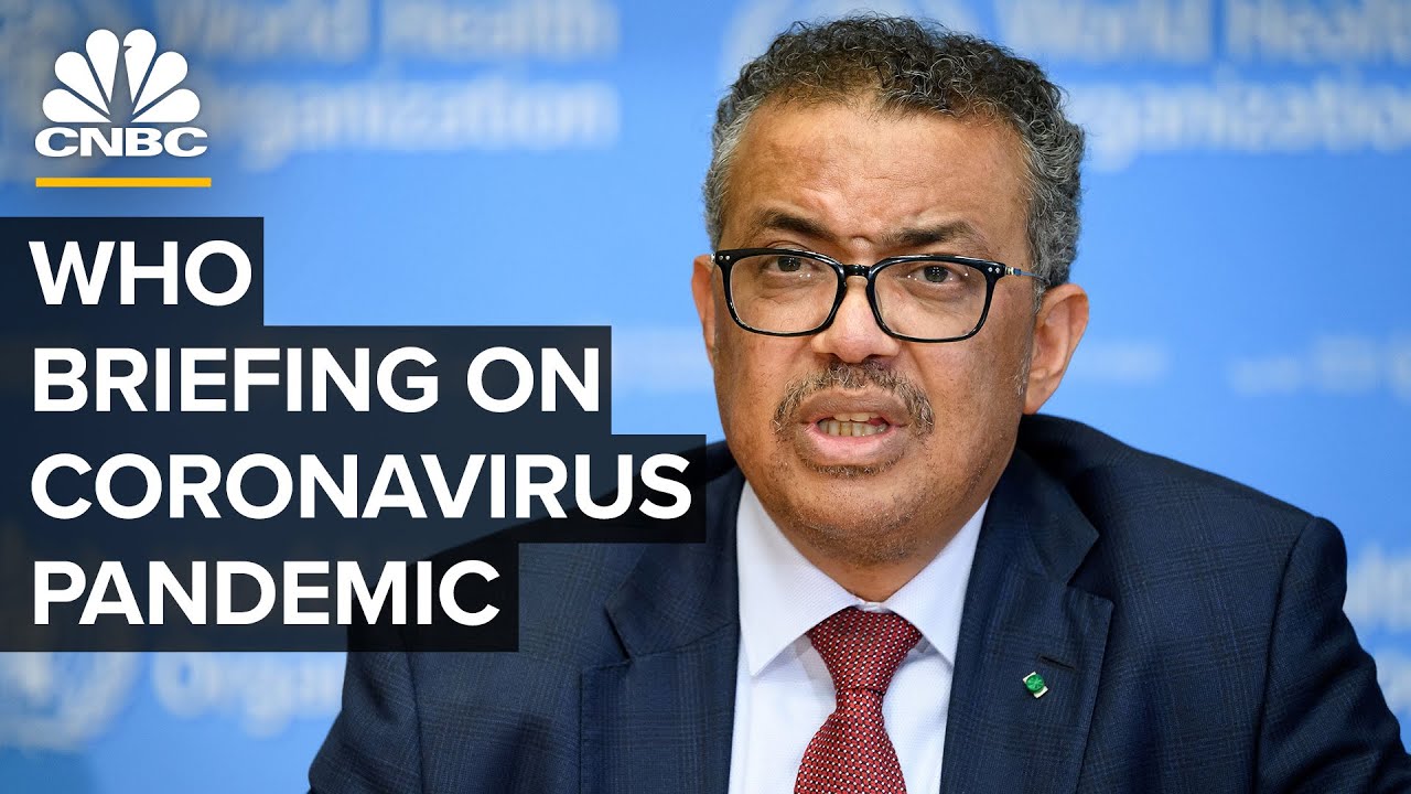 World Health Organization holds a news conference on the coronavirus pandemic – 5/8/2020