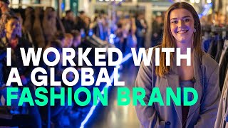 Adele project managed a live fashion event with a global brand