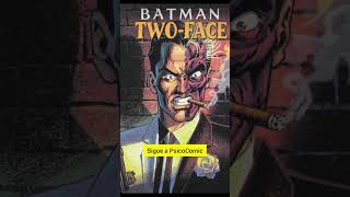 EL TRAUMA QUE CREÓ A DOS CARAS|#psicocomic #dc #twoface #batman #comics #youtubeshorts #shorts