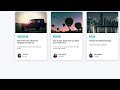 Creating Responsive CSS Cards | Card Design HTM & CSS | Dev Diaries