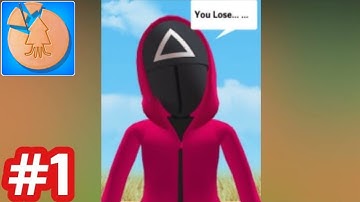 Squid K-Games Challenge - Gameplay Walkthrough - Part 1 Round 1 - 3 (iOS/Android)