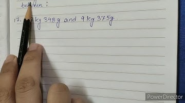 #CBSE | #class3 | #Mathematics | #Chapter 12 | #Measurement of weight | #Ex 50 | #Subtract kg and g