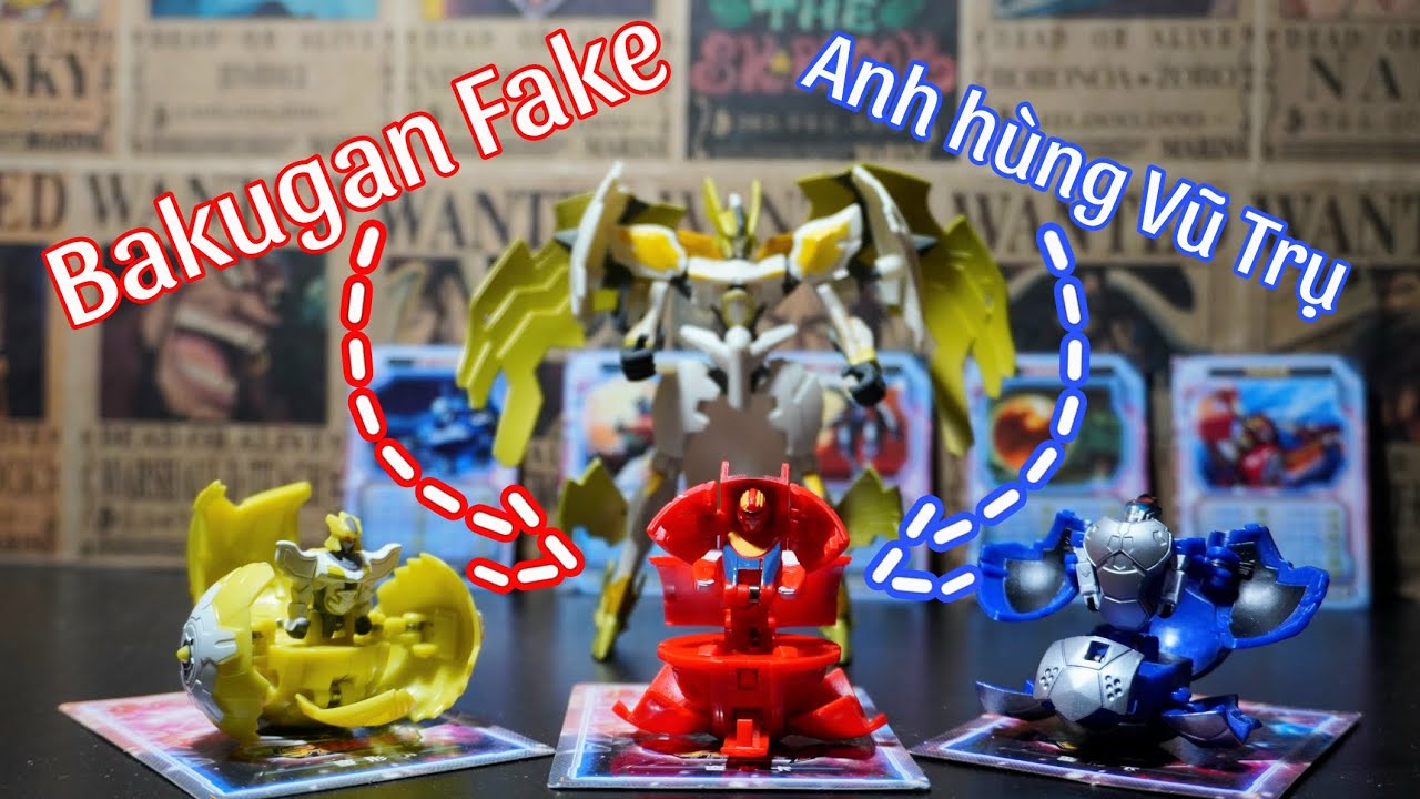 Review đồ chơi Bakugan Anh hùng Vũ Trụ đồ chơi tuổi thơ