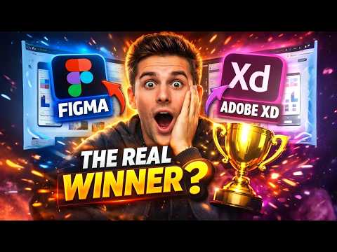 I Tested Figma vs Adobe XD — Here’s the Real Winner 🏆
