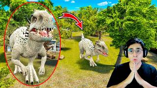 Un DRON capta a INDOMINUS REX en el BOSQUE... - Garry's Mod