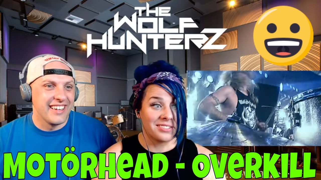 Motörhead - Overkill Live Full-HD | THE WOLF HUNTERZ Reactions