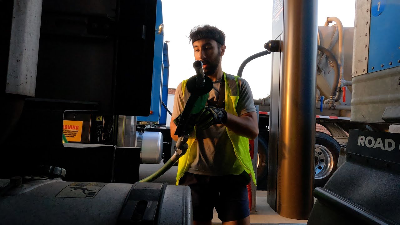 My Day In The Life As a Truck Driver / ما بعد القرعة الأمريكية 🇺🇸 🇺🇸