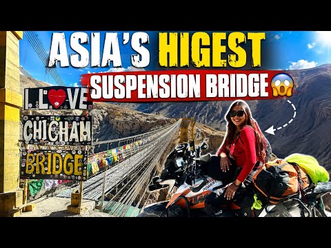 Asia’s Highest Bridge Pohonch Gaye😱😍| Spiti Valley | Chicham Bridge