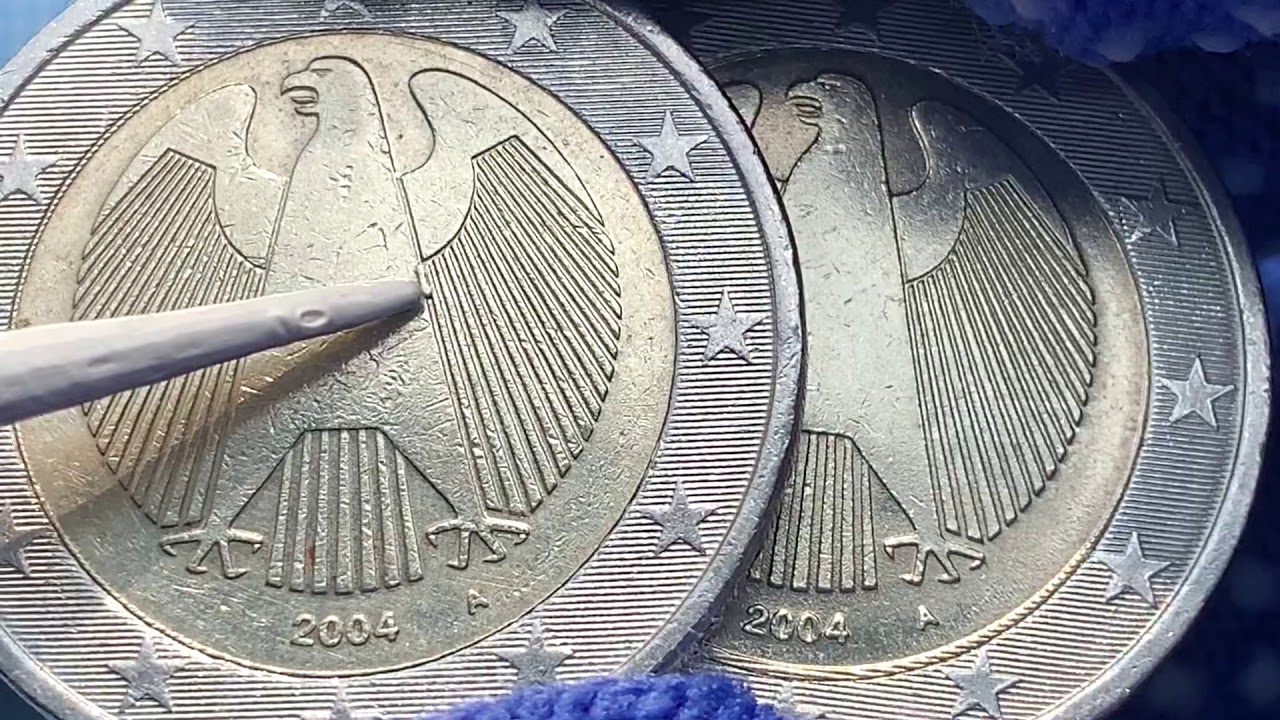 2 Euro 2004 Germany A Rare Euro Coins YouTube