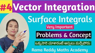 Famous Surface Integral in Engineering Mathematics | M2 R22 R18/R16 | Vector Integration | Surface Integral Net Worth