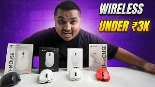 Unboxing 4 Wireless Gaming Mouse Under ₹3,000 🔥 | Full Series Coming
